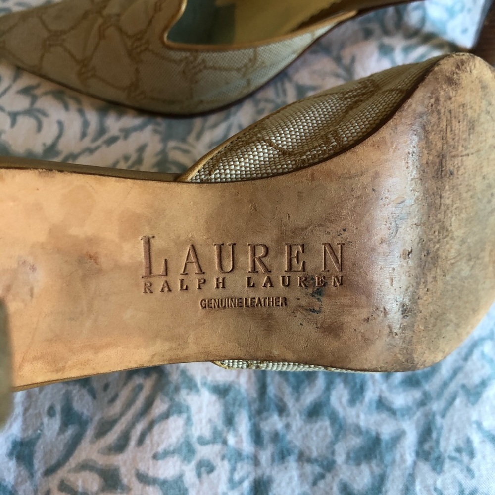 Authentic Ralph Lauren mules - Picture 4 of 5